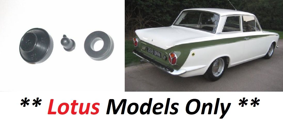 CLUTCH SLAVE CYLINDER REPAIR SEALS KIT (Ford Lotus Cortina Mk1) (1963- 66) 